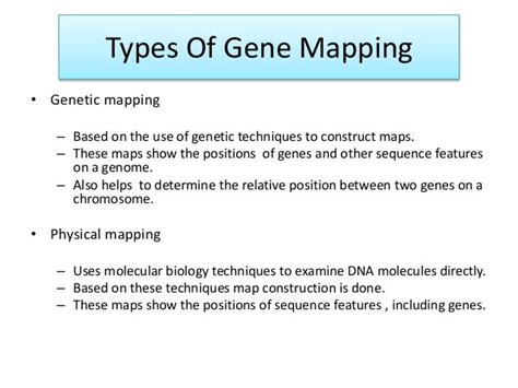 Gene mapping methods