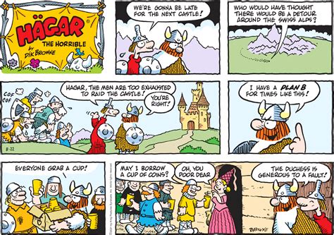 Hagar the Horrible for 8/22/2021 | Hagar the Horrible | Comics | ArcaMax Publishing