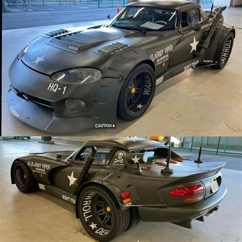 Dodge viper on Instagram: "Viper "Dually" Is a U.S. Army Truck in Japan ...