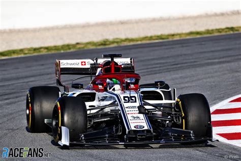 Antonio Giovinazzi, Alfa Romeo, Circuit de Catalunya, 2019 · RaceFans