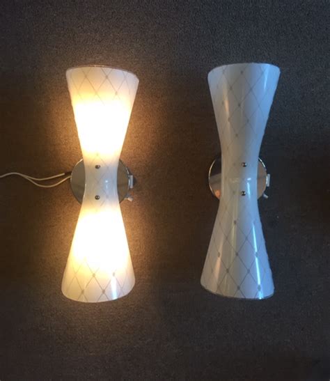 Pair of Mid Century Modern Sconces | Eclectic Revival