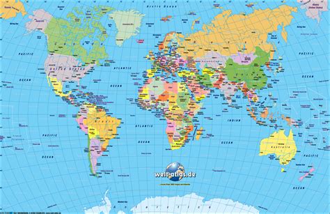 Nice World Map http://www.welt-atlas.de/datenbank/karten/en/karte-0 ...