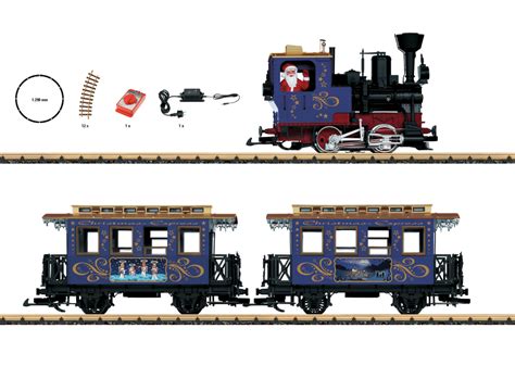 LGB 72305 Christmas Train Starter Set w/Lights and Smoke in 2021 | Christmas train, Christmas ...