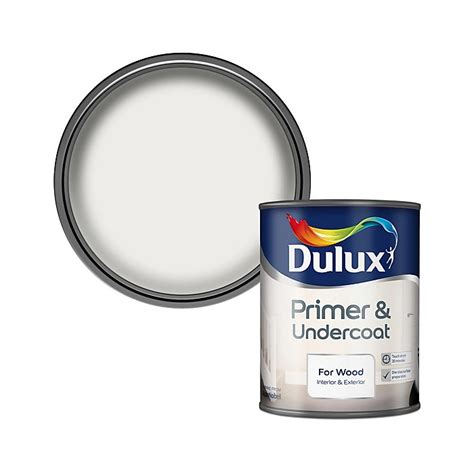 DULUX PRIMER & UNDERCOAT FOR WOOD 750ML