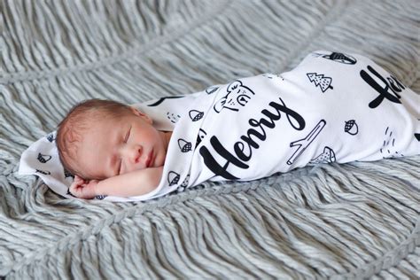 Personalized blanket | Personalized swaddle blanket, Personalized ...