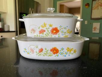 Corning Ware Covered Casserole Floral Pattern : Corning Ware Peach Floral 3 L Casserole W New ...