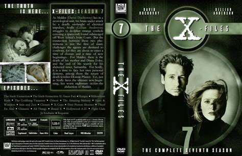 X Files S7 - TV DVD Custom Covers - X-Files season 7 :: DVD Covers