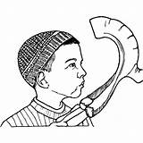 Dibujo Para Colorear De Un Niño Judío Ultraortodoxo Con Una Kipá Y  sketch template