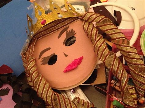 Princess mask | Holiday crafts, Crafts, Purim