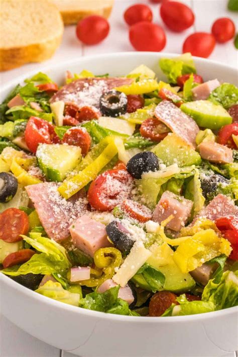 Italian Sub Salad - THIS IS NOT DIET FOOD