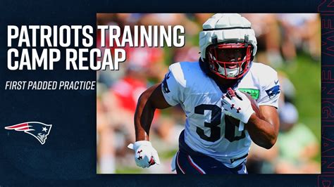 Patriots Training Camp Recap: First Padded Practice of 2023 - YouTube