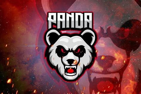 Panda gaming logo By dhridjie | TheHungryJPEG