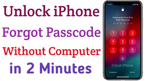 Unlock iPhone Forgot Passcode Without Computer How To Unlock iPhone ...