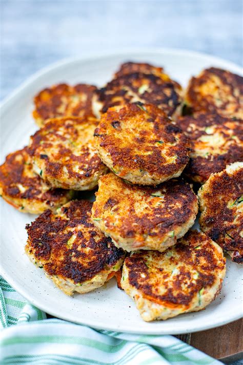 Chicken Rissoles With Hidden Vegetables