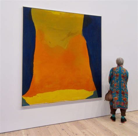 Modern Art Monday Presents: Helen Frankenthaler, Orange Mood | Abstract ...