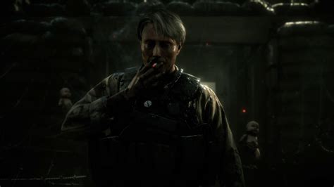 Mads Mikkelsen Death Stranding Cliff Unger Death Stranding PlayStation 4 Playstation 5 Video ...