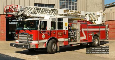 GNOFirePhotos.com: NOFD Engine 27/Ladder 11/Car 503/Salvage Unit