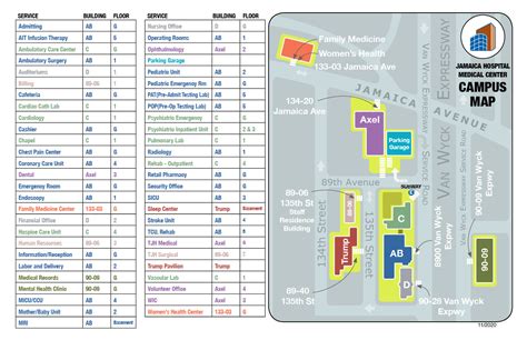 Campus Map - Jamaica Hospital Medical Center