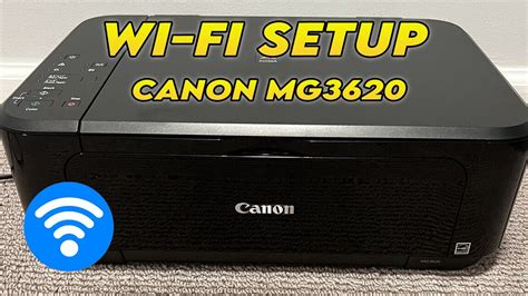 Canon Pixma MG3620 : How to Setup the Wireless Wi-Fi (iPhone & Android) - YouTube