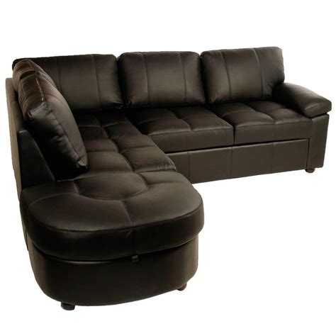 30 The Best Leather Storage Sofas