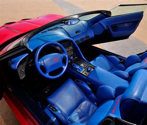 Interior 1990 Callaway C4 Twin Turbo Corvette ZR1 Super Speedster – NeonTalk