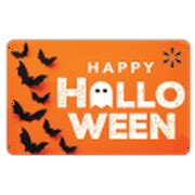 Halloween Bats Walmart eGift Card