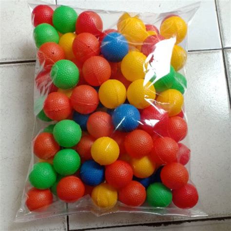 Jual Bola ping pong 100 pcs mandi bola pingpong ukuran kecil bola keras ...