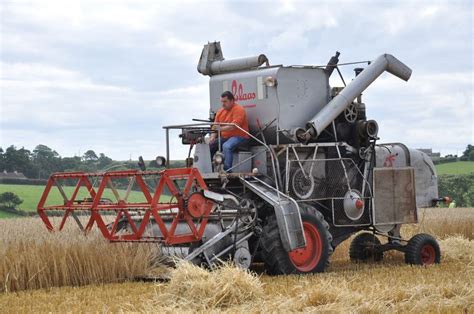 Pin on claas combine harvester