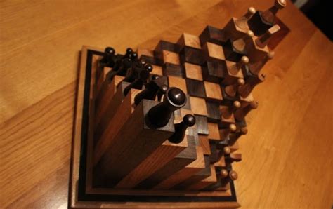 DIY: 3D chess board by Andy Philip is a different take on the game