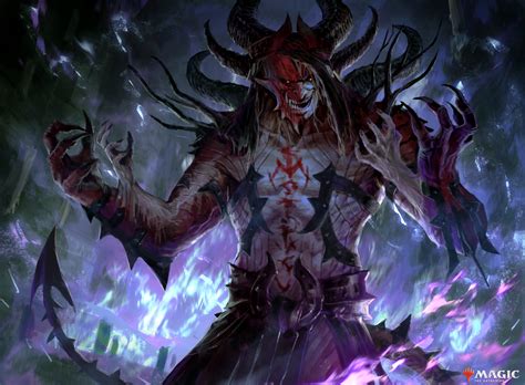 Magic The Gathering Demon Art