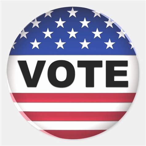 Vote - Sticker | Zazzle.com