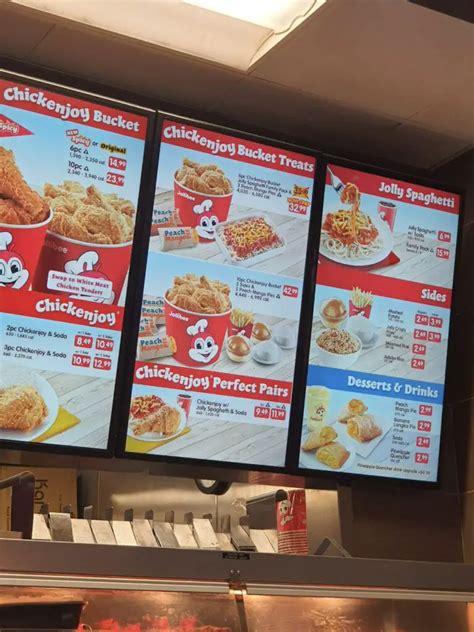 Jollibee Menu in the USA (2024) — Philippine Menus