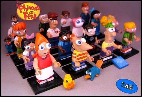 Pin by Gaming on LEGO minifigs | Phineas and ferb, Lego, Custom lego