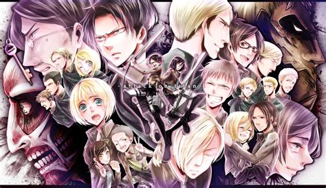 Attack On Titan Characters Wallpapers - Top Những Hình Ảnh Đẹp