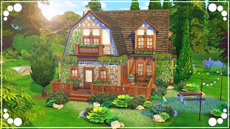 GETAWAY COTTAGE | The Sims 4 | Speed Build - YouTube
