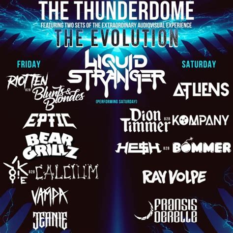 Thunderdome Excision 2024 Lineup - Abbie Brunhilde