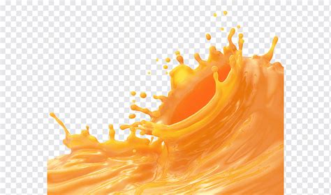 Orange juice splash art, Orange juice, fruit juice, 3D Computer ...