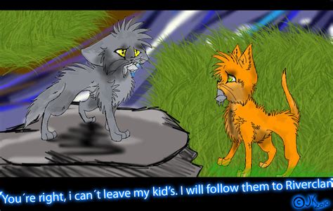 Graystripe and Fireheart by JenniferJK on DeviantArt