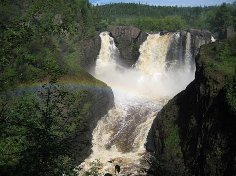 The High Falls at Grand Portage State Park | Grand portage state park, State parks, Grand portage