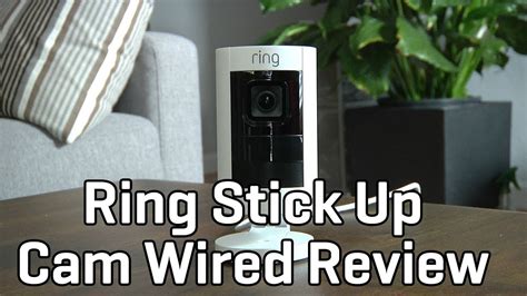 Ring Stick Up Cam Wired: Ring's first indoor camera is impressive - YouTube