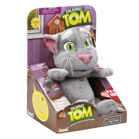 Official Talking Tom Ben Ginger Angela Plush Talkback And Animated Soft ...