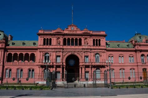 The Pink House Casa Rosada Also Known As Government House Casa De ...