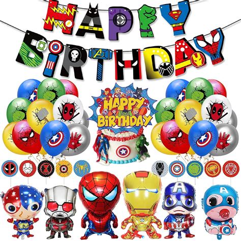 Spiderman Happy Birthday Banner