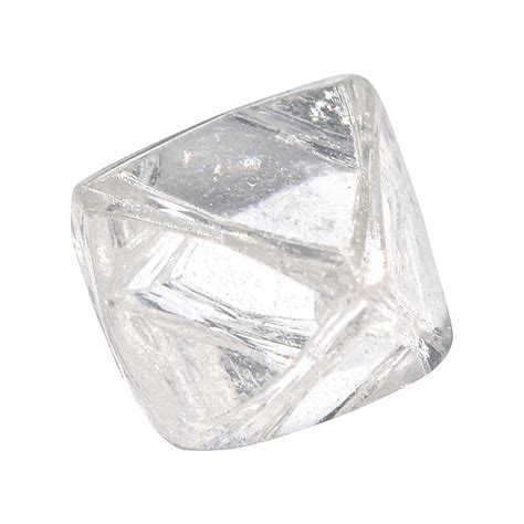 1.0 carat perfect rough diamond octahedron – The Raw Stone