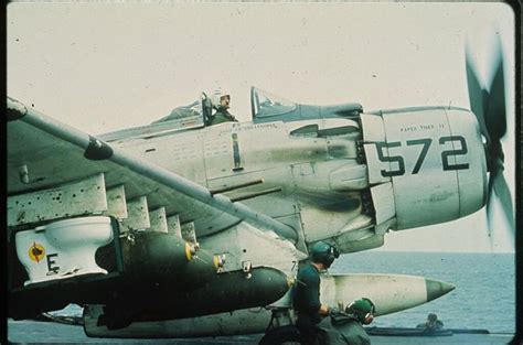 Douglas A-1 Skyraider Once Carried a Toilet as an Aerial Bomb During the Vietnam War ~ Vintage ...