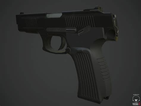 MP-443 Grach 3D Model Game ready .obj .fbx - CGTrader.com