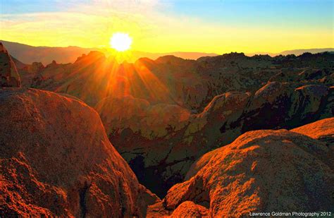 Intense Sunrise Over the Alabama Hills (Eastern Sierra Nev… | Flickr