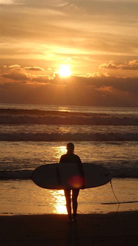 Surf At Sunset Wallpapers - Wallpaper Cave