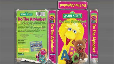 (VHS 60fps) Sesame Street: Do The Alphabet (Rare 2003 Reprint) - YouTube