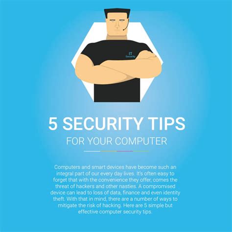 5 Simple Computer Security Tips - InfographicBee.com